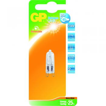 Gp GP-047520-HL Halogeenlamp Capsule Netspanning Energiebesparend G9 28 W