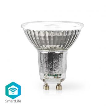 Nedis WIFILRC10GU10 Smartlife Multicolour Lamp Wi-fi Gu10 345 Lm 4.9 W Rgb / Warm To Cool White Android&trade; / Ios Par16